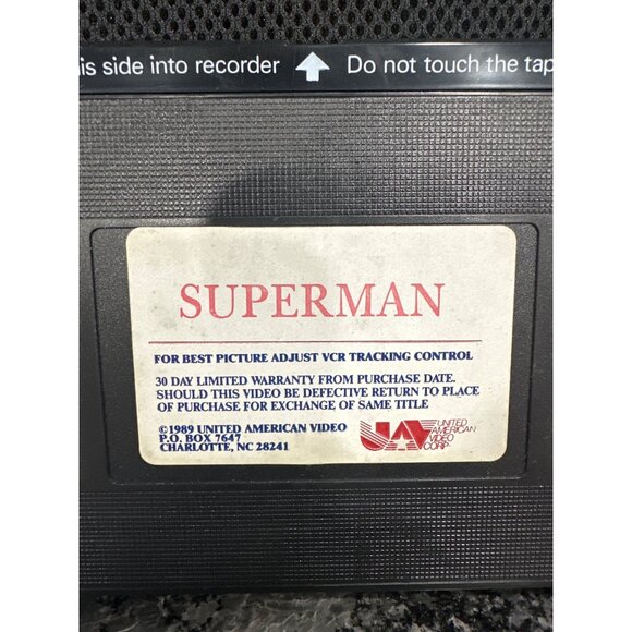 Superman Woody Woodpecker & Popeye Cartoon Classics Collection VHS Set - Picture 4 of 11